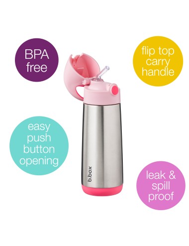BBOX Gourde Isotherme 500 ml - Flamingo