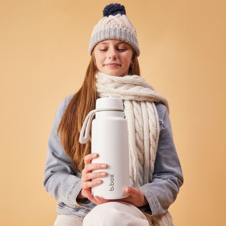 BBOX Gourde Isotherme 1L - White Out