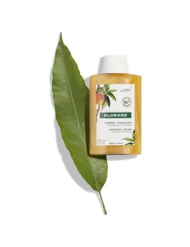 KLORANE – Shampooing Nutritif à la Mangue (200 ml)