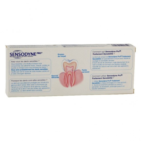 Sensodyne pro traitement... Sensodyne pro traitement...