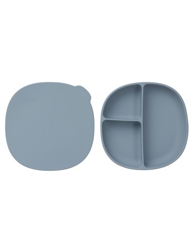 BBOX Plat ventouse en silicone - Bleu