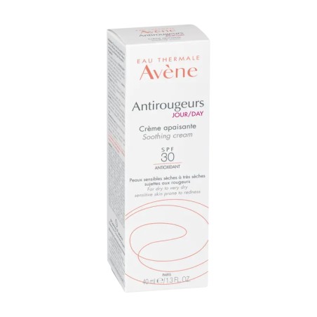 Avène Antirougeurs Jour – Crème Apaisante SPF30 (40 ml)