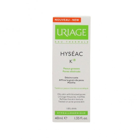 Uriage hyséac K18 40ml Uriage hyséac K18 40ml
