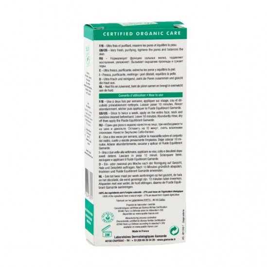 Gamarde sebo control masque... Gamarde sebo control masque...