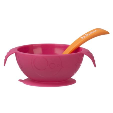 BBOX Bol ventouse en Silicone - Strawberry