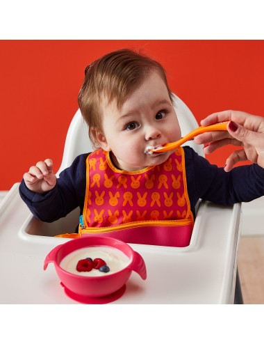 BBOX Bol ventouse en Silicone - Strawberry