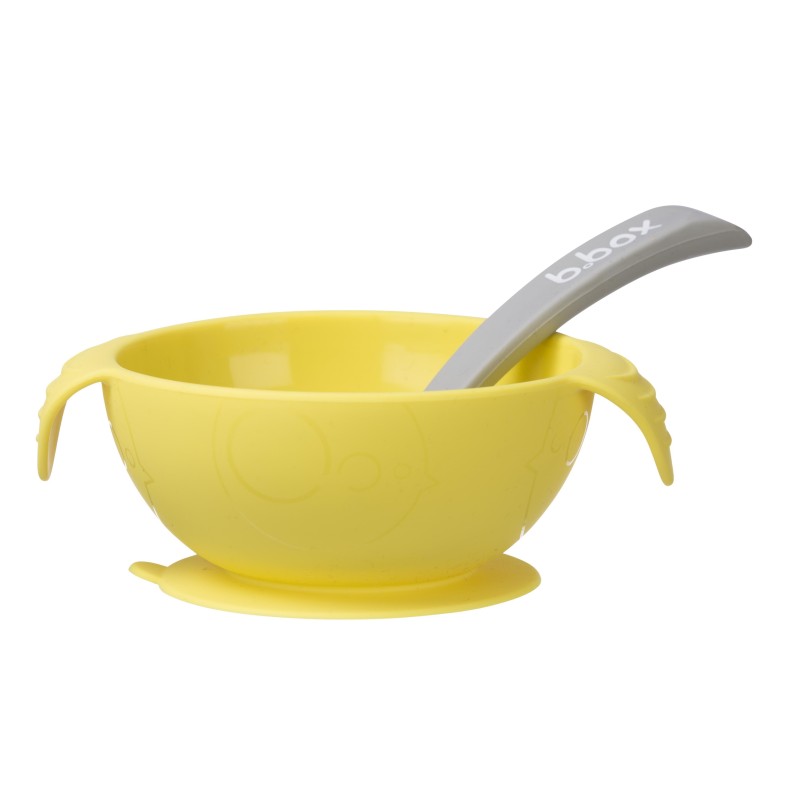 BBOX Bol ventouse en Silicone - Lemon Sherbet