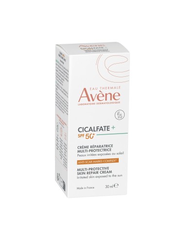 Avène Cicalfate+ – Crème Réparatrice Multi-Protectrice SPF 50+ (30 ml)