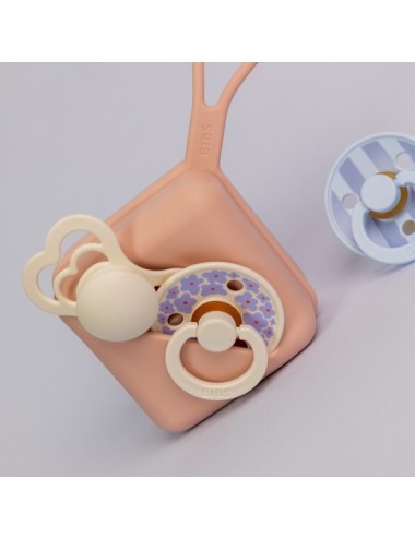 BIBS Boite à sucette Flexible - Blush