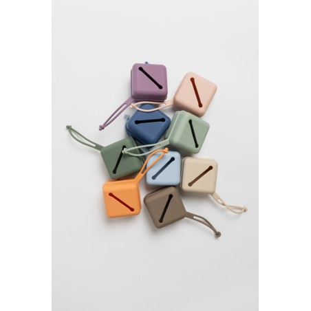 BIBS Boite à sucette Flexible - Blush