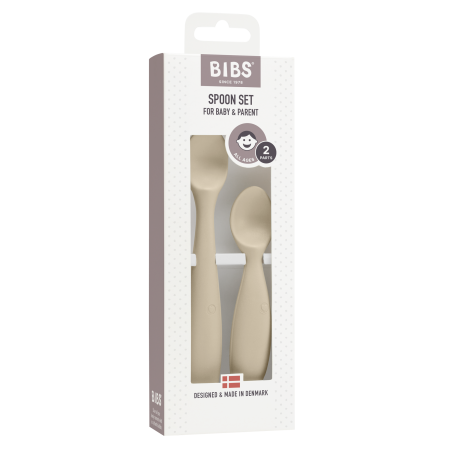 BIBS Set cuillères - Vanilla