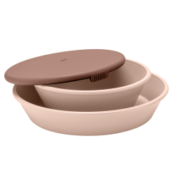 BIBS Set repas - Blush