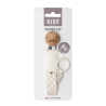BIBS Attache sucette tressée - Ivory / Vanilla