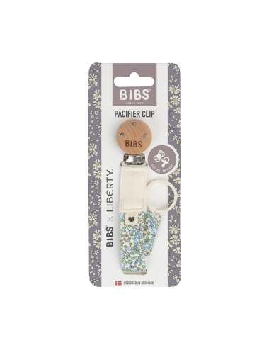 BIBS Attache sucette tressée - Eloise Ivory