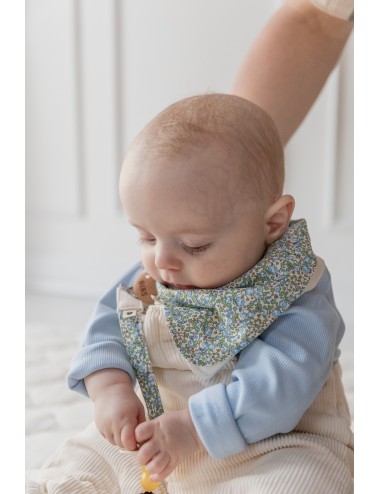 BIBS Attache sucette tressée - Eloise Ivory