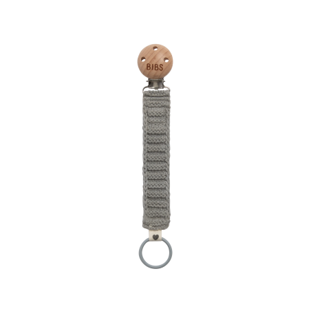 BIBS Attache sucette Tricot - Cloud