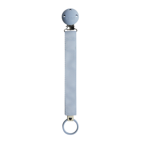 BIBS Attache sucette Ruban - Dusty Blue