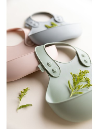 BIBS Bavoir en Silicone - Sage