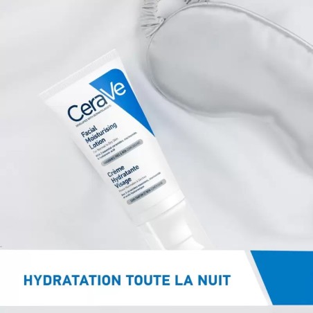 CeraVe Crème Hydratante Visage Peau Normale à Sèche - 52ml