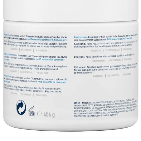 CeraVe Baume Hydratant Nourrissant Peau Sèche à Très Sèche-454g