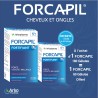 Forcapil Pack Cheveux et Ongles -180 gélules + 60 gélules Offertes