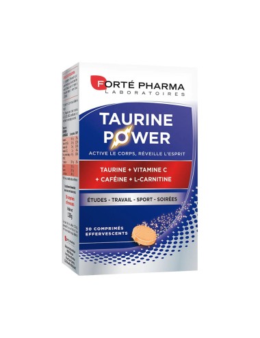 Forté Pharma Energie Taurine Power – Comprimés Effervescents