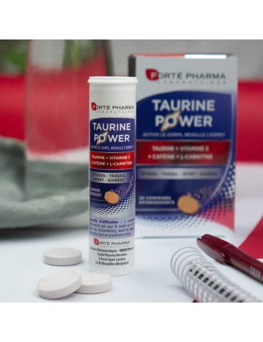 Forté Pharma Energie Taurine Power – Comprimés Effervescents