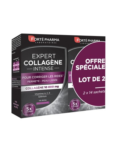 Forté Pharma Expert Collagène Intense Anti-Âge 14 Sticks