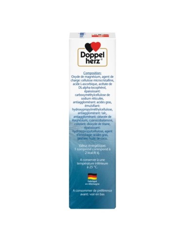 Doppelherz Aktiv Magnésium + Vitamines B12, C & E