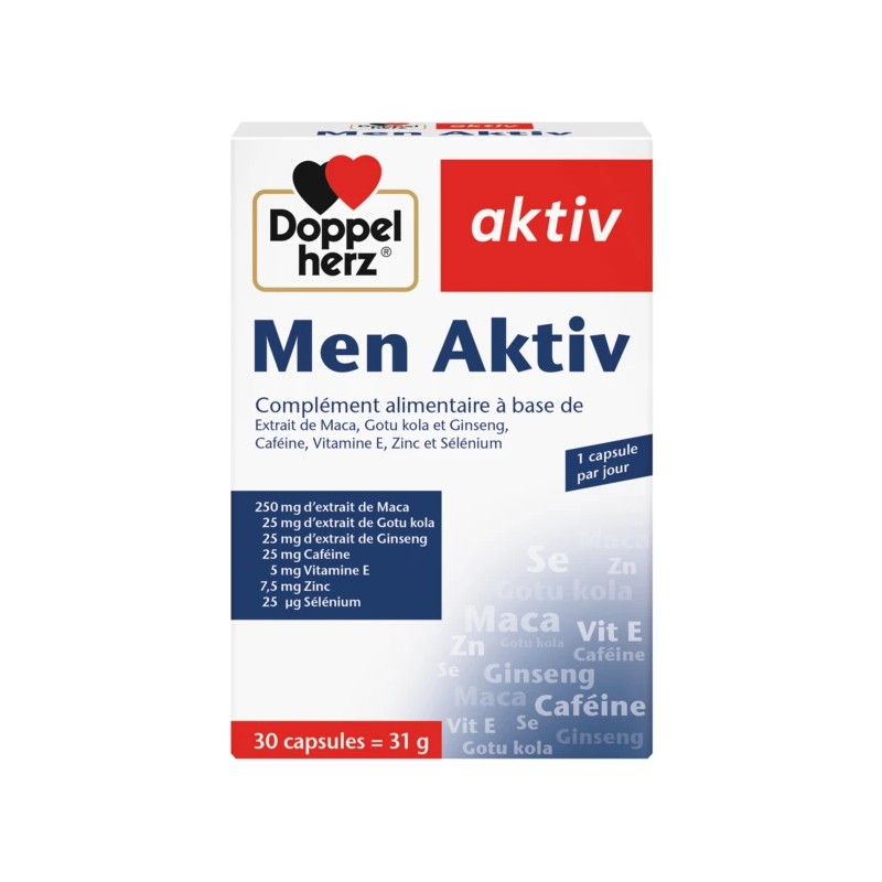 Doppelherz Aktiv Men – 30 comprimés