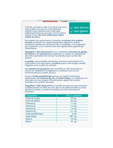 Doppelherz Aktiv Harmonivit – 30 comprimés