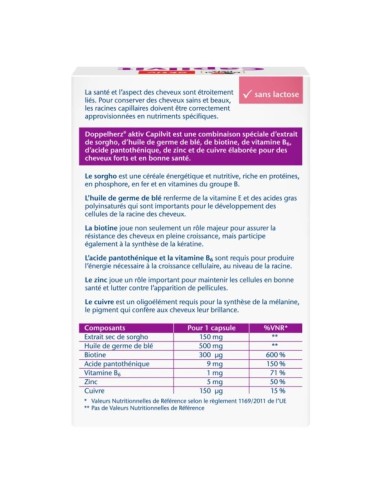 Doppelherz Aktiv Capilvit – 30 capsules