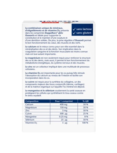 Doppelherz Osseovit – 30 comprimés