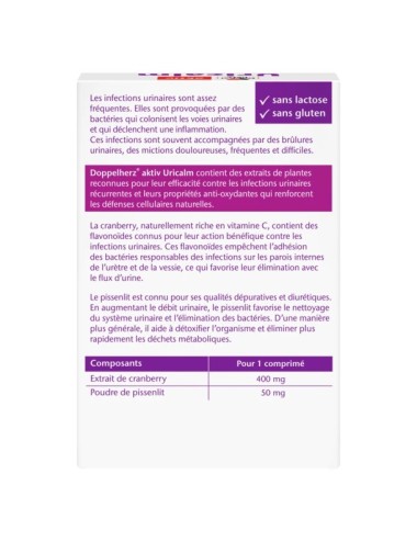 Doppelherz Aktiv Uricalm – 30 comprimés