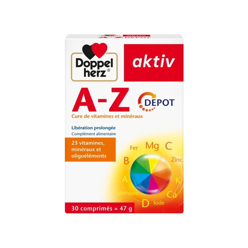 Doppelherz Aktiv A-Z – 30 comprimés