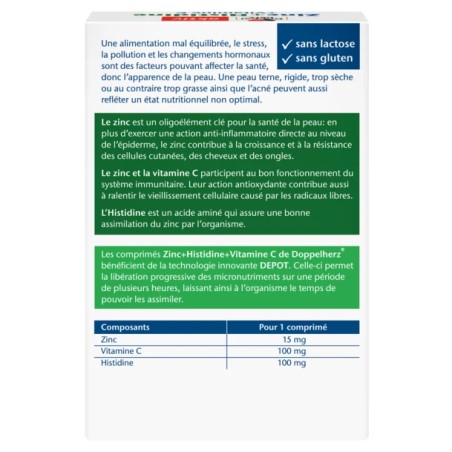 Doppelherz Zinc + Histidine + Vitamine C