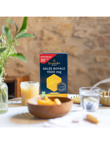 Dietaroma La Ruche Gelée Royale Bio 1500 mg – 30 ampoules
