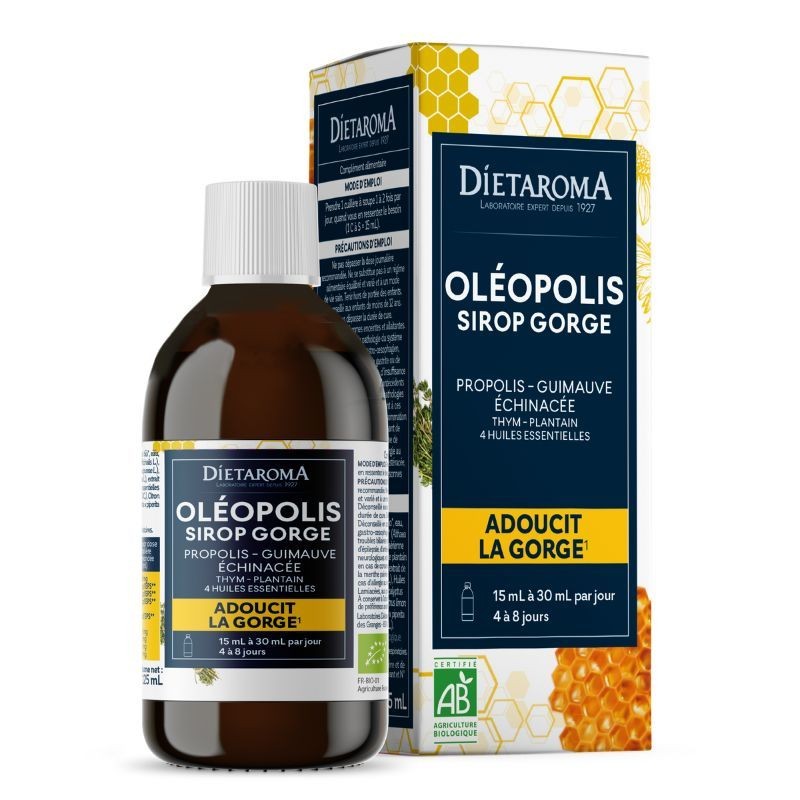Dietaroma Oléopolis Sirop Gorge & Bronches – 125 ml
