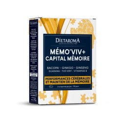 Dietaroma Memo Viv Capital Mémoire – 60 comprimés