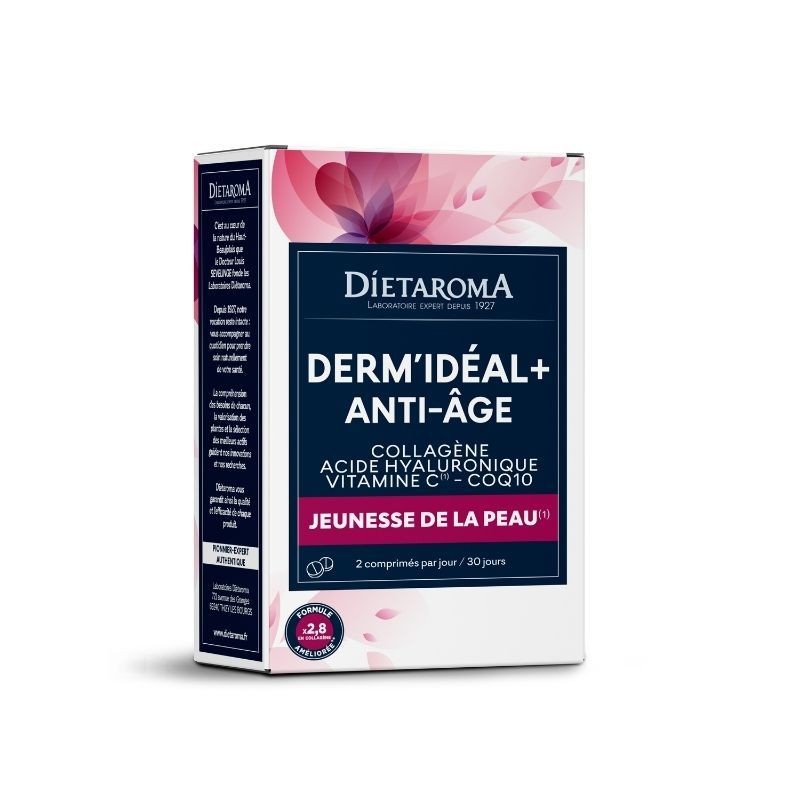 Dietaroma Dermideal Plus Collagène + CoQ10 – 60 comprimés