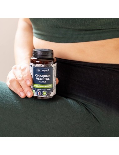 Dietaroma Charbon Végétal Bio – 120 gélules