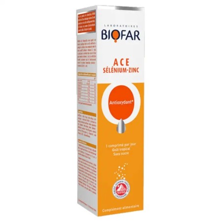 Biofar ACE Sélénium Zinc – 30 comprimés