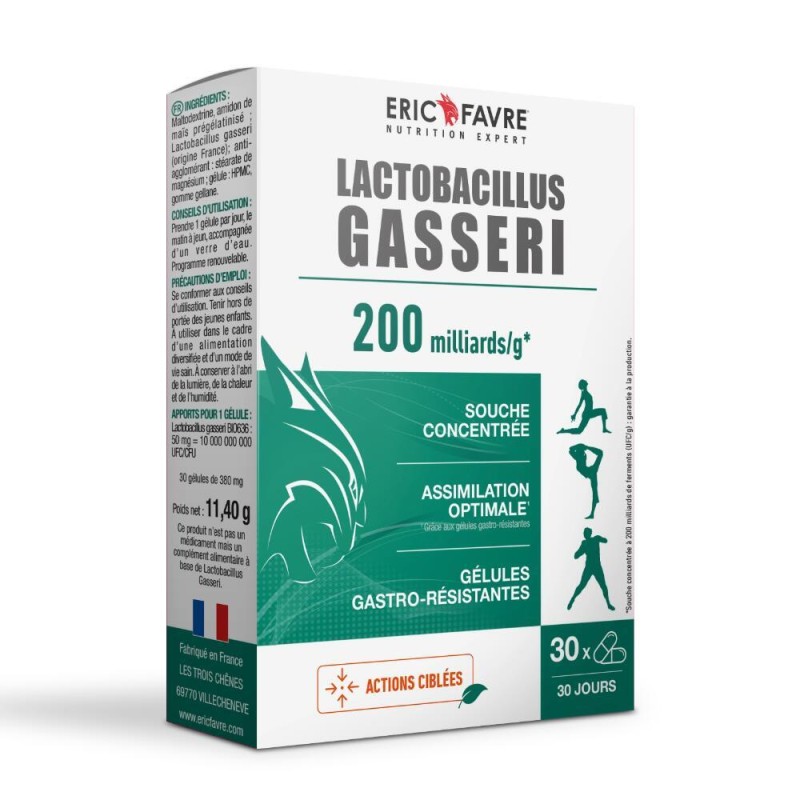 Eric Favre Lactobacillus Gasseri – 30 gélules