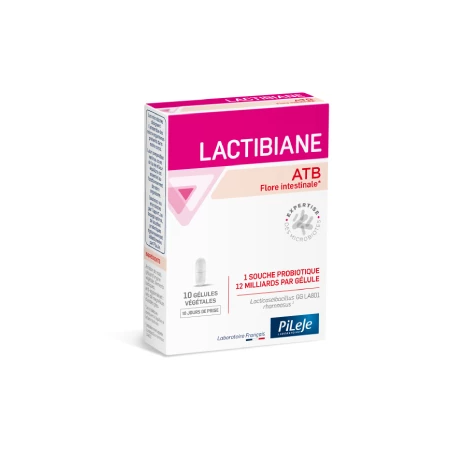 PiLeJe Lactibiane ATB – 10 gélules