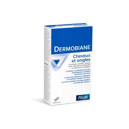 PiLeJe Dermobiane Cheveux & Ongles – 40 gélules
