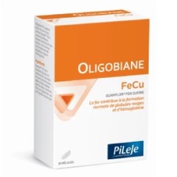 PiLeJe Oligobiane FeCu – 30 gélules