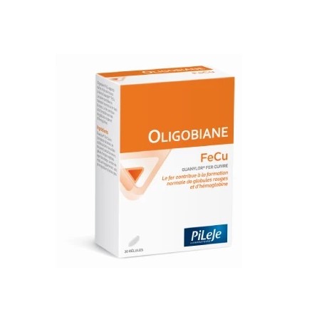 PiLeJe Oligobiane FeCu – 30 gélules
