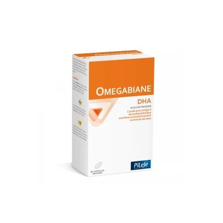 PiLeJe Omegabiane DHA – 80 capsules marines
