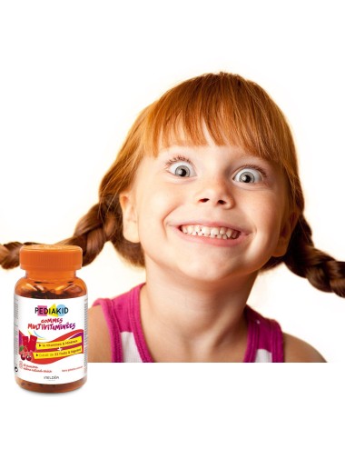 Pediakid Gommes Multivitamines – 60 oursons