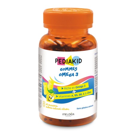 Pediakid Gommes Oméga 3 – 60 gommes